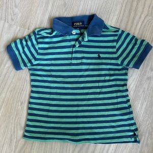 Polo Ralph Lauren Boys Striped Polo - size 4/4T